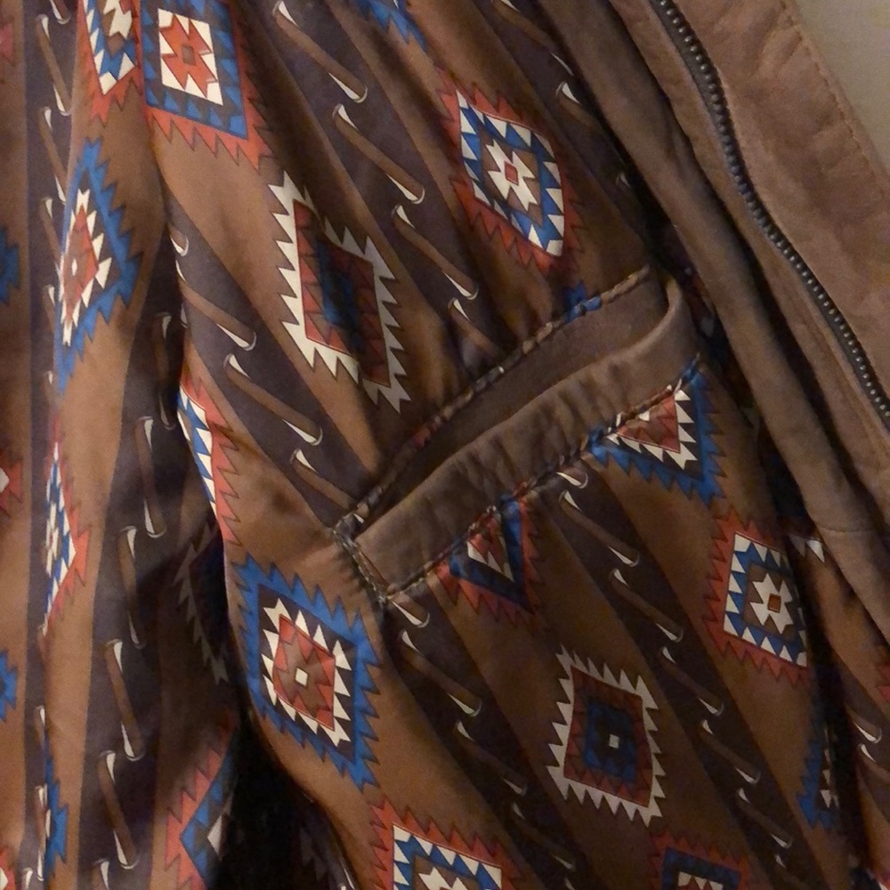 Pheasa Men’s Leather Bomber Jacket - Picture 2 of 3